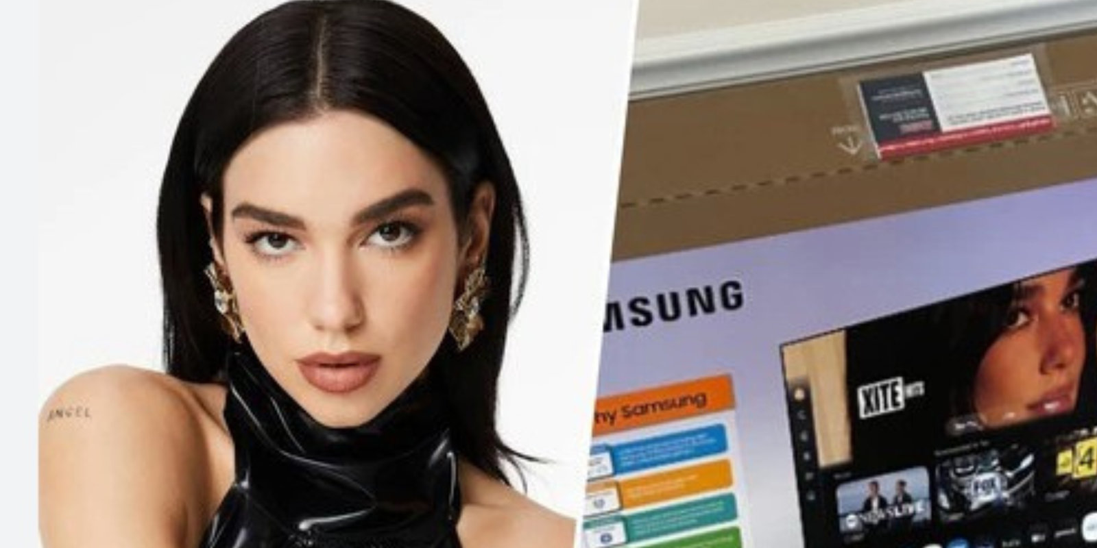 Dua Lipa demanda a Samsung por uso no autorizado de su imagen en televisores