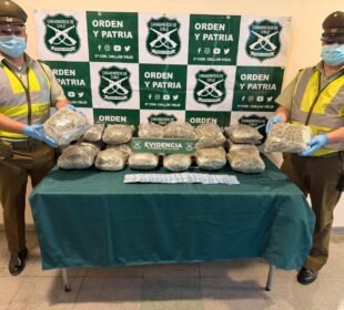 Penas de hasta 10 años por tráfico de 107 kilos de cannabis