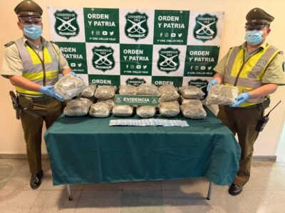 Penas de hasta 10 años por tráfico de 107 kilos de cannabis