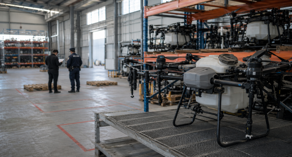Fiscalía investiga desaparición de ocho drones embargados a Dronespray