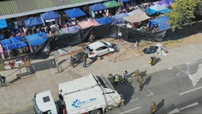 Tragedia en Viña del Mar: seis muertos y siete heridos tras atropello en feria Caupolicán