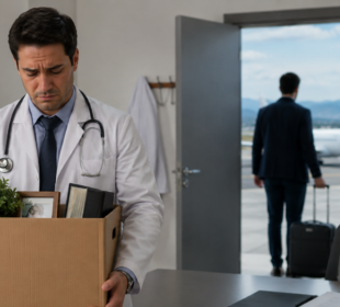 La Corte Suprema confirmó la destitución de un médico municipal que viajó a Perú mientras se encontraba con licencia médica. El funcionario alegó que viajó por la grave condición de salud de su madre y cuestionó la proporcionalidad de la sanción aplicada. La mayoría del tribunal estimó que la conducta afectó gravemente la probidad, mientras dos integrantes defendieron una revisión de las circunstancias atenuantes.