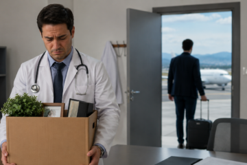 La Corte Suprema confirmó la destitución de un médico municipal que viajó a Perú mientras se encontraba con licencia médica. El funcionario alegó que viajó por la grave condición de salud de su madre y cuestionó la proporcionalidad de la sanción aplicada. La mayoría del tribunal estimó que la conducta afectó gravemente la probidad, mientras dos integrantes defendieron una revisión de las circunstancias atenuantes.